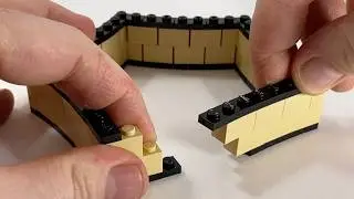 An extremely fidgety LEGO build