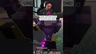 KUBAS EXTREM GEF&Auml;HRLICHER ANGRIFF AUF BASTI MIT DEM DRACHENEI 😂 😅 #craftattack #mine #minecraft