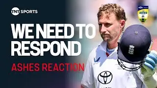 Joe Root reacts after his 41st TEST CENTURY and believes England shouldn't panic 🏏 #Ashes