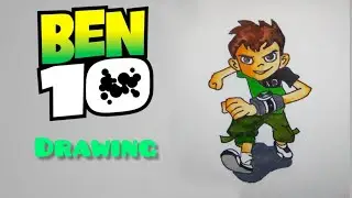 HOW TO DRAW BEN 10 EASILY ...............