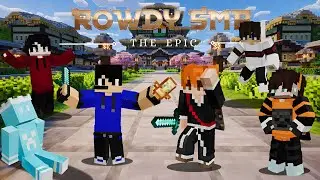 🔴 ROWDY SMP THE EPIC LIVE WHITELIST SMP 24/7  | JAVA + BEDROCK TELUGU