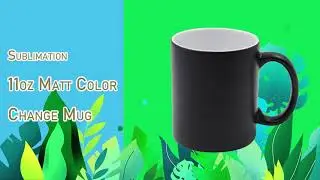 Sublimation 11oz Matt Color Change Mug