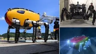 Crab Robot Used To Explore The Sea