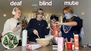 Выпечка для слепых, глухих и немых: рождественский выпуск! ✨ vlogmas, день 3