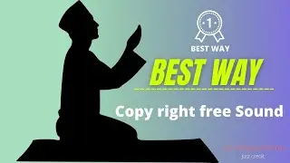 Copyright Free Islamic Background Nasheed | Free background vocals |  Vocals Only-Best Way