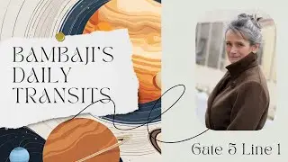 Bambaji's Daily Human Design Transit: Gate 5, Line 1 - 3rd December @ 01:34