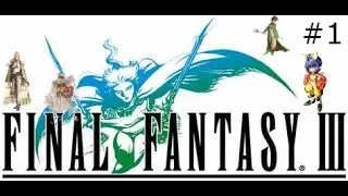 Final Fantasy 3 White Mage Only #1 || Lucky The Beginning Is Full Of Undead