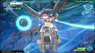 Golden Highwind VS Schwarzgeist - KINGDOM HEARTS Ⅲ