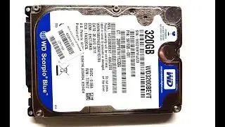 Жесткий диск WD Western Digital Scorpio Blue - почистил контакты и винт как новый