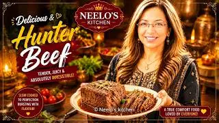 Hunter Beef | Easy Hunter beef recipe without Saltpeter (kalmi shora) | Neelo's kitchen
