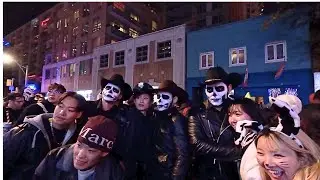 Church Street Toronto on Halloween Night 😱🎃