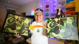 DIY: SHOPPING BAG TO SNEAKERHEAD ROOM DECOR *TUTORIAL*