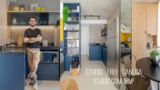 Studio Frei Caneca | Studio de 18m para investimento em airbnb