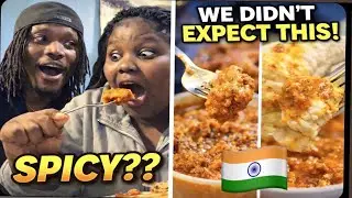 My African Sisters Try Indian Food for the First Time 🇮🇳🔥