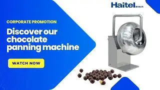 Perfect Chocolate Coating Starts Here! check Our Chocolate Panning Machine