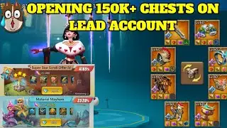 Lordsmobile: Открытие более 150 000 сундуков на ведущем аккаунте (выпадение золота)