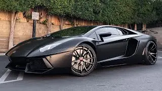Lamborghini Aventador Orange to Black Wrap, Moses gets new hair...