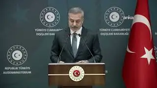 Dışişleri Bakanı Hakan Fidan, İran Dışişleri Bakanı Abbas Arakçi ile açıklama yapıyor #Canlı