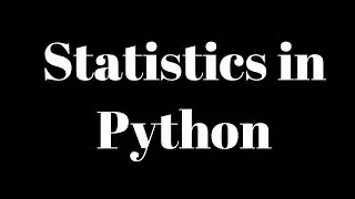 Statistics usig Python || Summary Stats || Hypothesis Testing || Regression