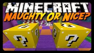Minecraft: NAUGHTY OR NICE? (Lucky Blocks Race w/ Aureylian)