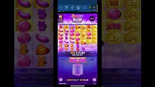 Crazy sugar rush win on 20p spins #slotmachine #casino #slotmachinewin #gameplay #game #slotwin