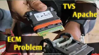 Apache RTR Ecm Problem || Bs6 4V Ecm || #TVS #Bike #Bs6