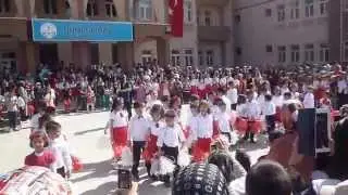 KÜTAHYA DUMLUPINAR İLKOKULU 2 A SINIFI 23 NİSAN 2014 GÖSTERİSİ