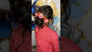 Bridal Bun Hairstyle..✨💖 #shorts #youtubeshorts #hairstyle #haircut #hairtutorial #hairhacks #hair