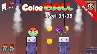 🟡Color Ball Adventure - Gameplay #5 Level 31-35 (Android)