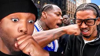 TYLIL GOT IN A FIGHT AT THE NYC KNICKS PARADE...