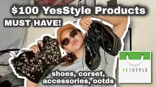 $100 YESSTYLE HAUL | CHEAP BUT FASHIONABLE FINDS! Accessories, OOTDs & Shoes | Philippines