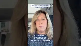 PSA: Virginia&rsquo;s tax-free weekend is here. 👀