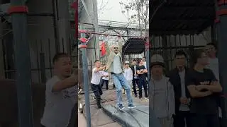 grandpa 👴🏻 prank powerlifter ☠️ #pranks #workout #oldman