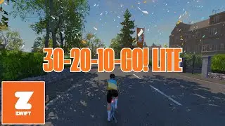 Abgefahren: 30-20-10-GO! Lite auf Zwift