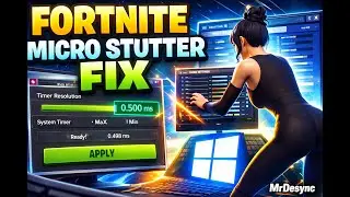 Fortnite Micro Stutter Fix (Driver Timer + Windows Fix 2026