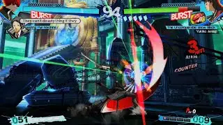 Persona 4 Arena ULTIMAX Sho Minazuki vs Yukiko Amagi
