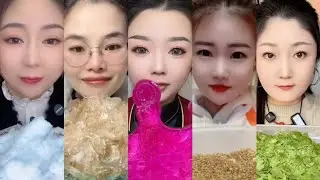 Asmr // Ice Eating Asmr || Hard Ice Eating || Thin ice  //Asmr || MUKBANG 💨