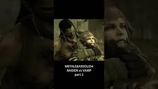【4K】MGS4 RAIDEN vs VAMP 2 #shorts