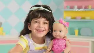 Mealtime Magic Interactive Feeding Baby Doll on QVC