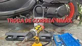 Como trocar correia da nmax  de 2016 até 2025 v1 v2 v3