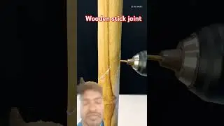 wooden stick joint #wood #woodworkiing #woodtechchannel #satisfying #woodmastersh #diy #tools
