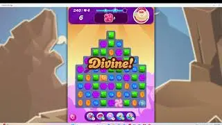 Candy Crush Hard Level 240 &mdash; Episode Race Challenge | Audio Talkthrough & F2P Tips
