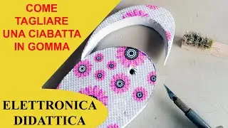 Pirografia. Uso alternativo del pirografo per lavorare la gomma