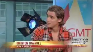 'The Giver' - Brenton Thwaites Interview for Good Morning Texas