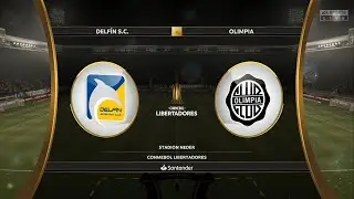 Delfin S.C. (Ecuador) vs Olimpia (Paraguay) gameplay Fifa 20 Copa Libertadores