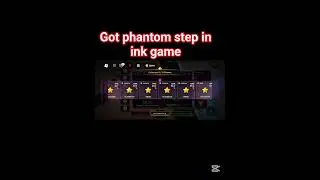 got phantom step in ink game #roblox #inkgame