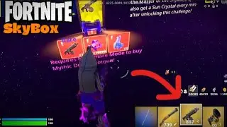 How to get the mythical drum shotgun in Sky Box - Fortnite @salgyora