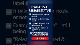 What is Release Status in Teamcenter? | PLM Basics Explained #new