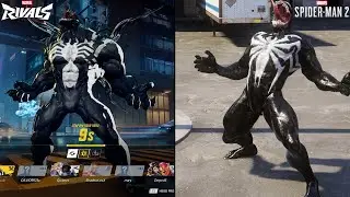Marvel Rivals Venom Vs Marvel Spider-Man 2 Venom | Comparison