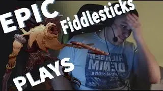Legendary oldschool Fiddlesticks support plays by Streamer 🤣